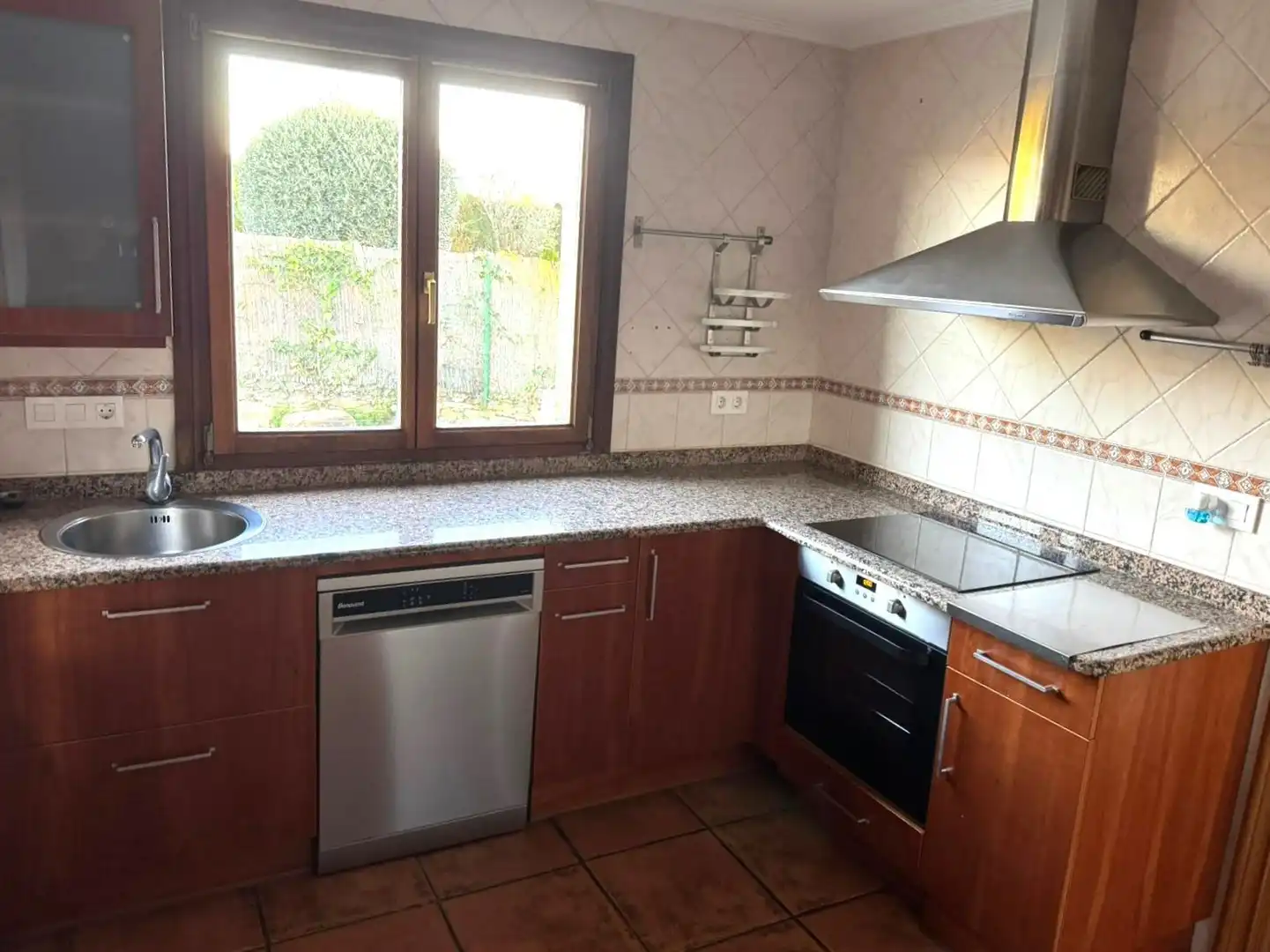 Cocina de Casa o chalet en venta en Olóriz / Oloritz con Aire acondicionado, Calefacción y Jardín privado