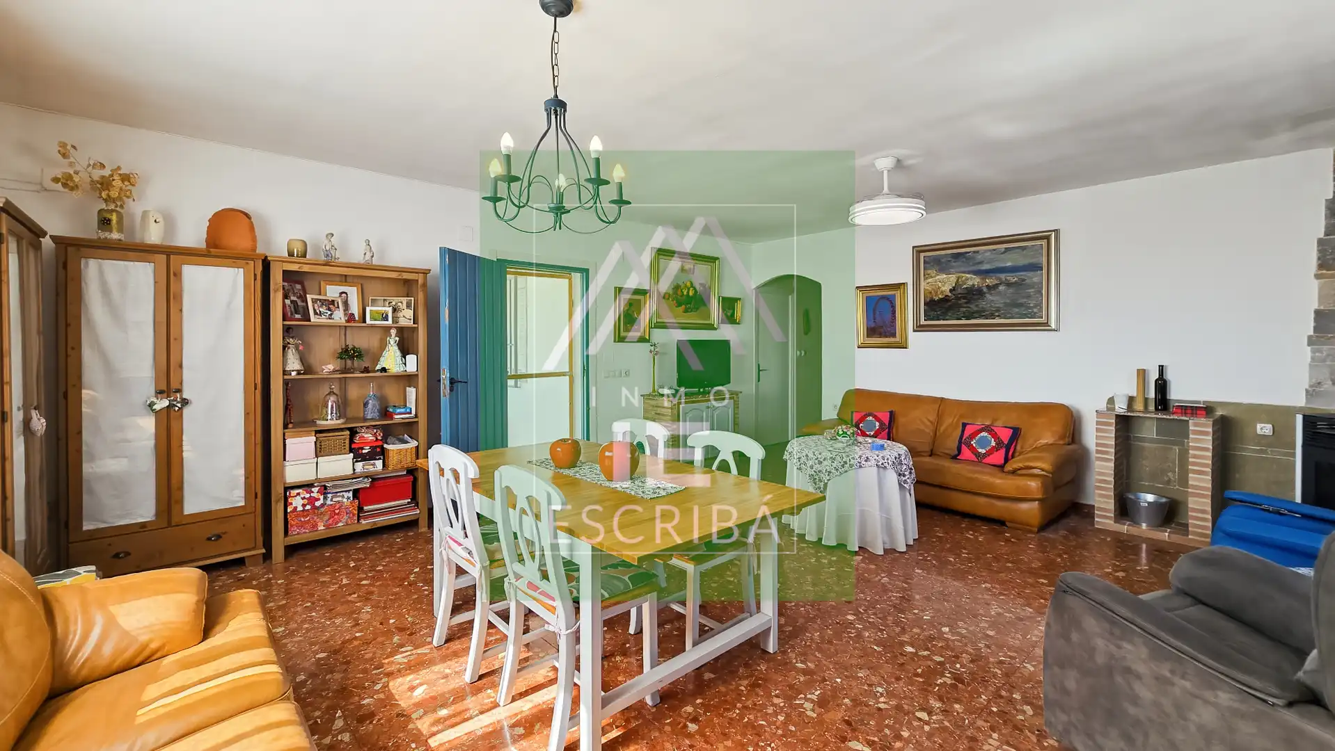 Comedor de Casa o chalet en venta en Catadau con Aire acondicionado, Calefacción y Jardín privado