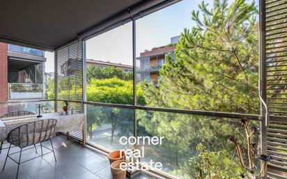 Garden of Flat for sale in Sant Cugat del Vallès  with Air Conditioner, Terrace and Balcony