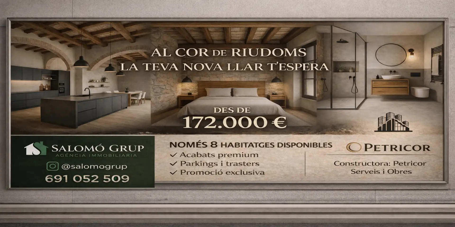 Piso en venta en Riudoms con Balcón