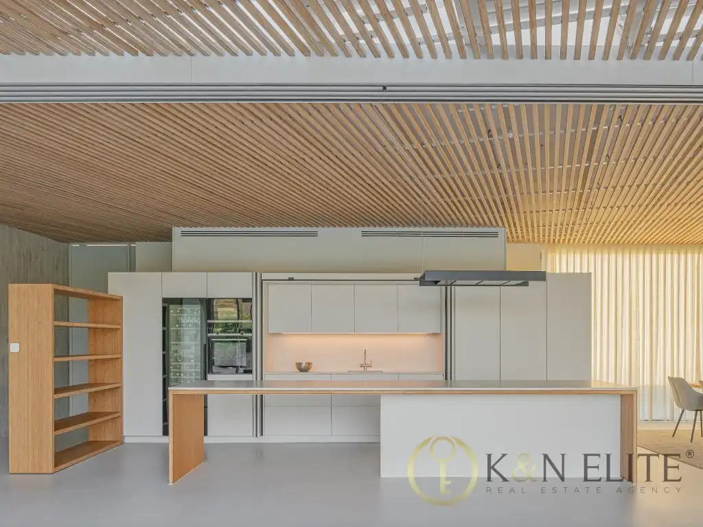 Cocina de Casa o chalet en venta en Alicante / Alacant con Aire acondicionado, Jardín privado y Terraza