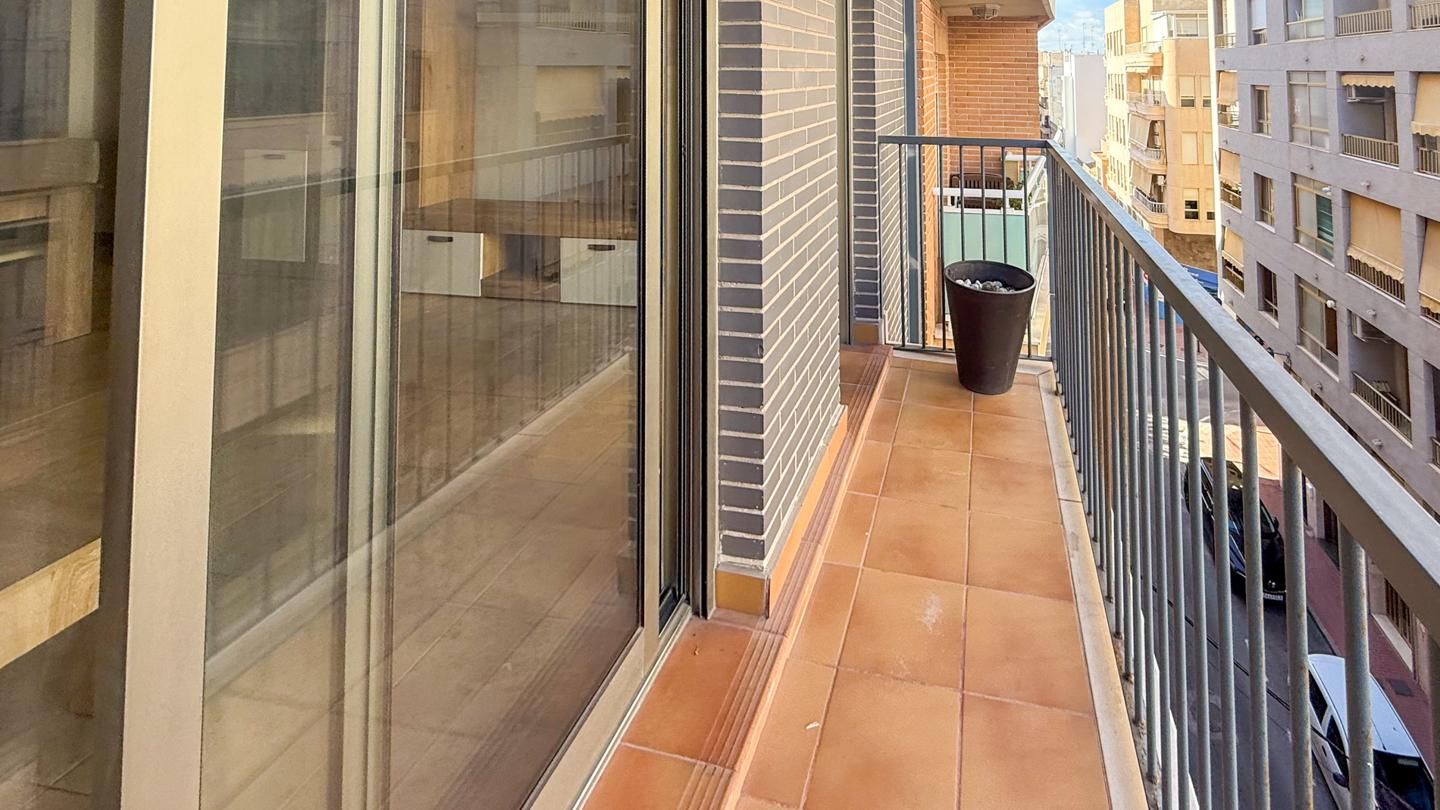 Balcony of Flat for sale in Santa Pola  with Terrace and Furnished