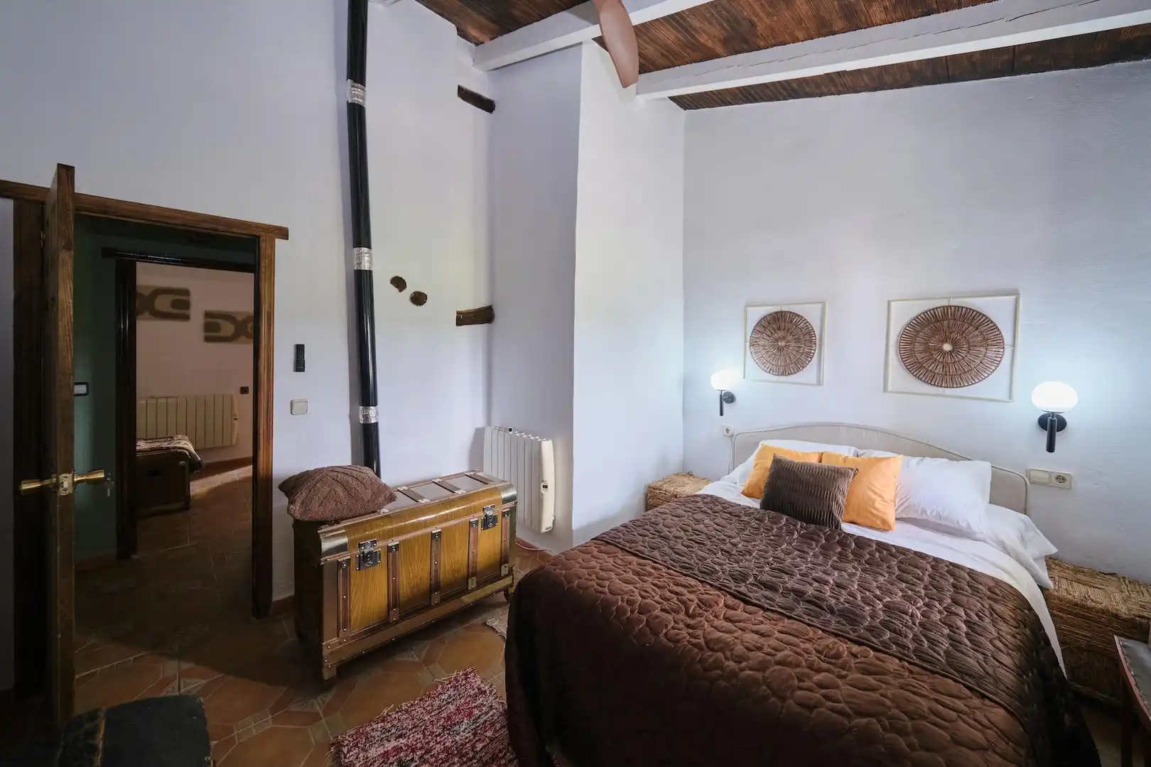 Dormitori de Finca rústica en venda en Fornes amb Aire condicionat, Jardí privat i Traster