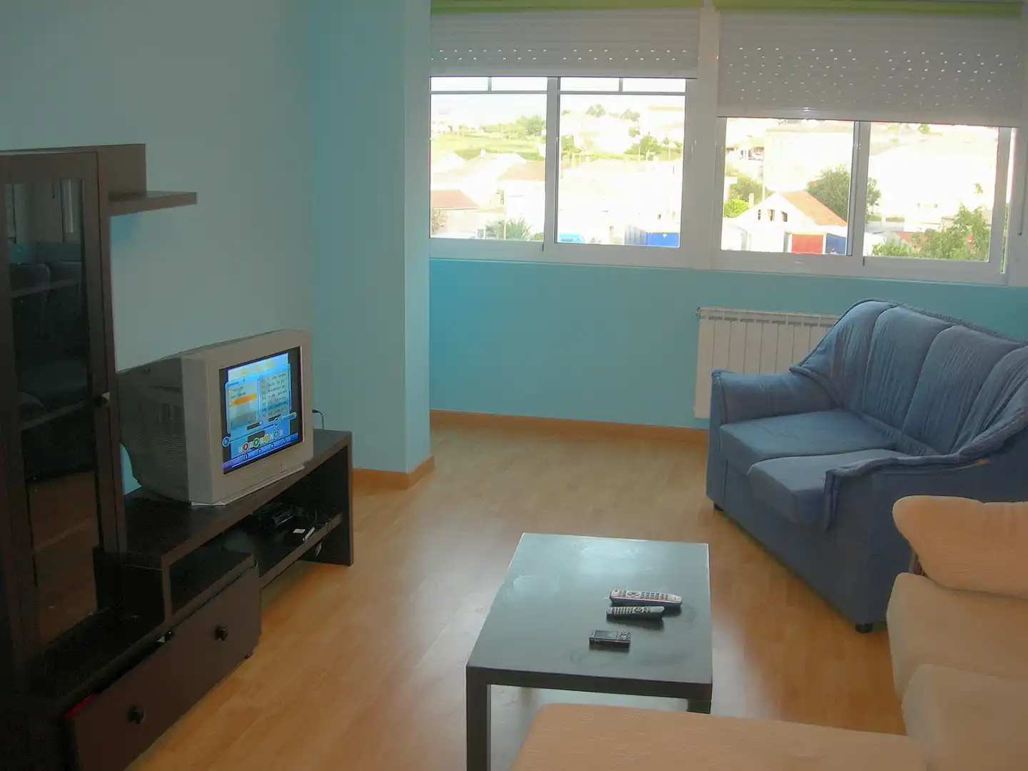 Wohnzimmer von Wohnung zur Miete in Narón mit Möbliert