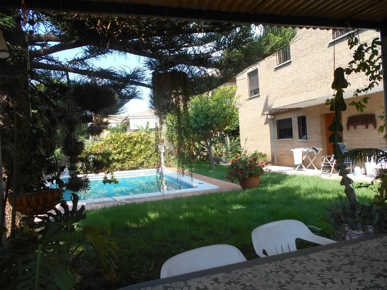 Garden of Houses for sale in Burriana / Borriana  with Air Conditioner, Private garden and Terrace