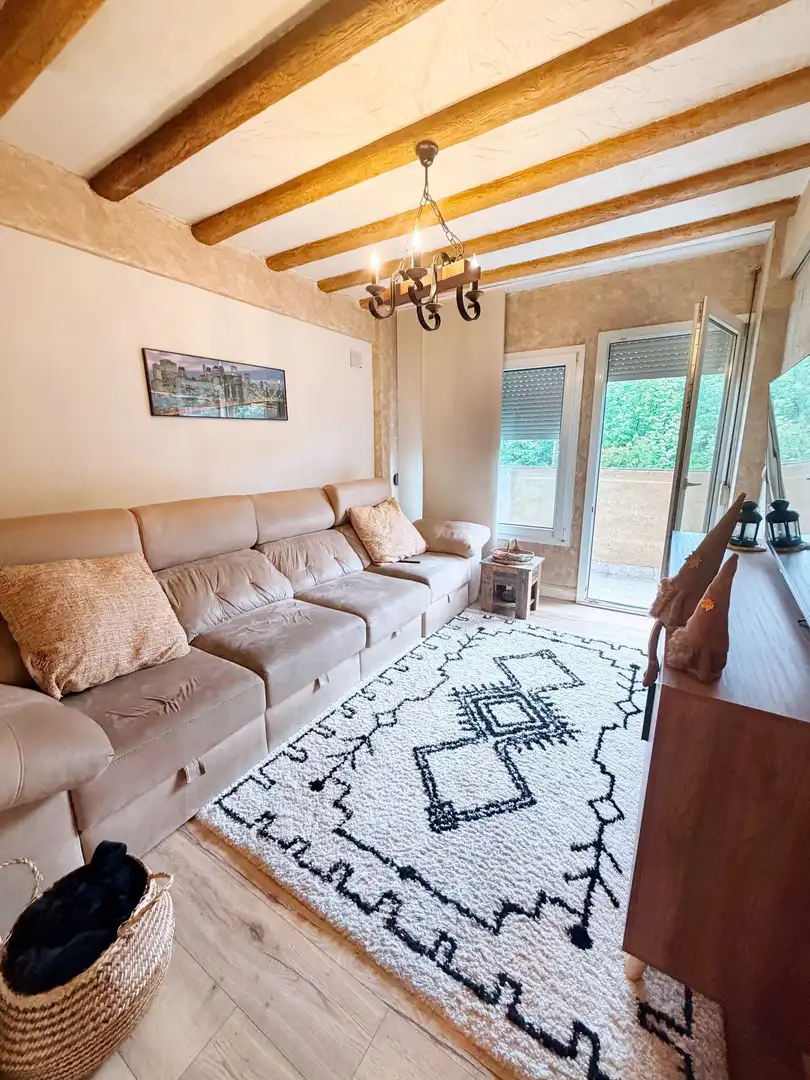 Sala de estar de Piso en venta en Zarautz con Trastero