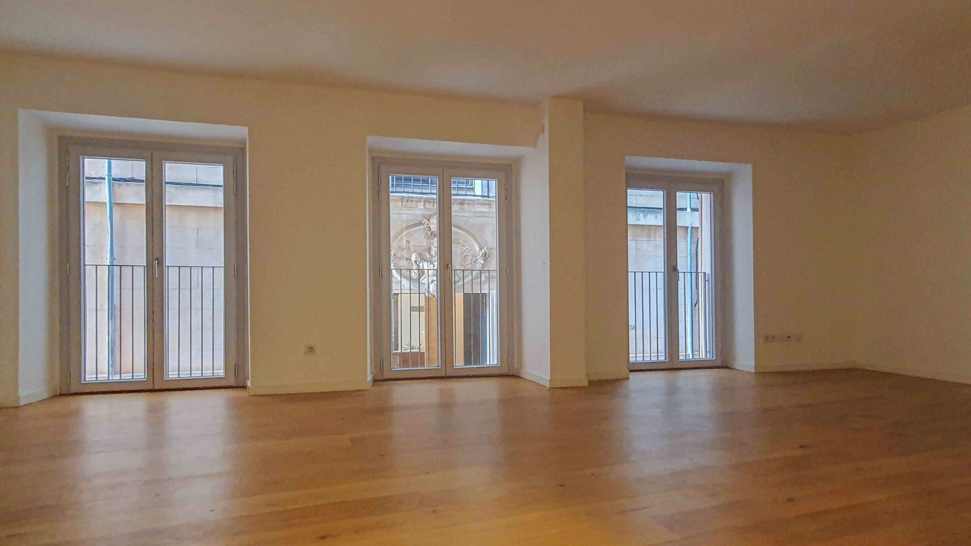 Living room of Flat to rent in  Palma de Mallorca  with Air Conditioner, Heating and Parquet flooring