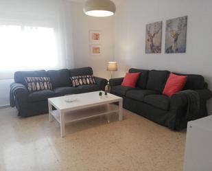 Living room of Flat to rent in  Huelva Capital  with Storage room, Furnished and Balcony