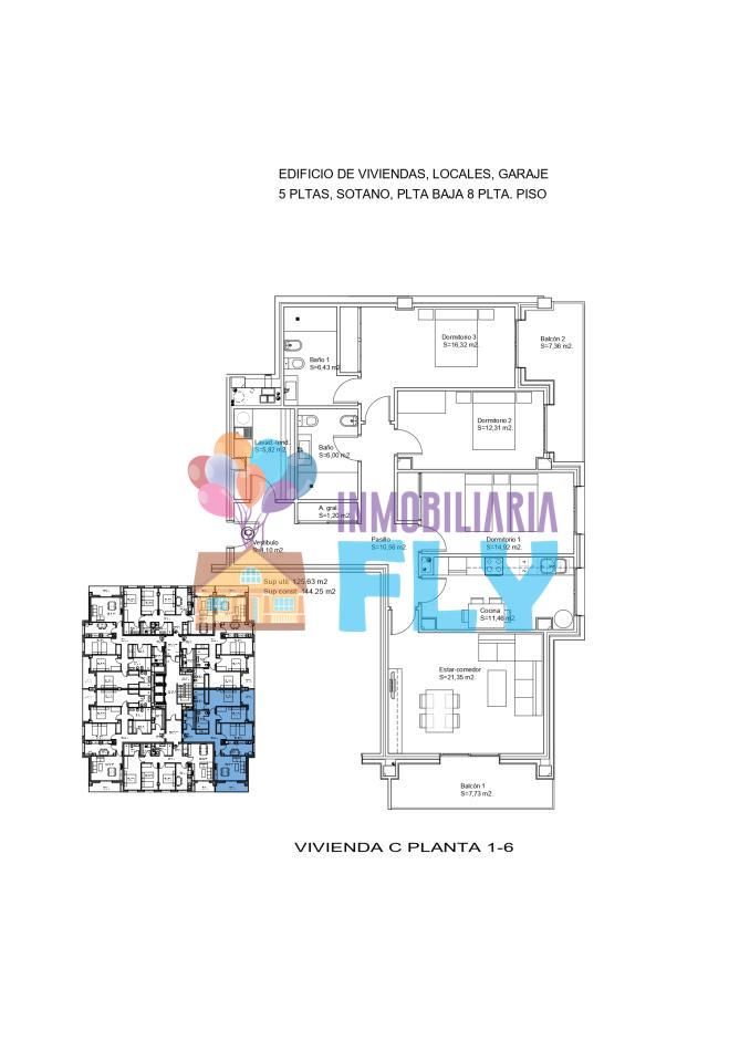 Pis en venda en Ourense Capital  amb Calefacció i Balcó