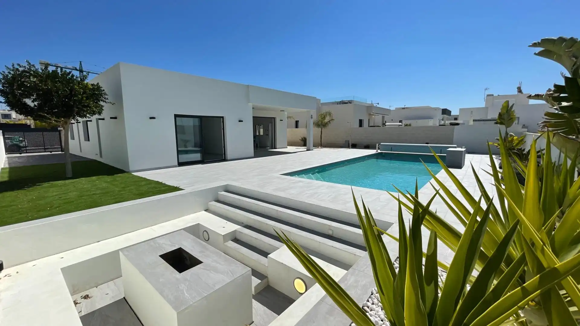 Piscina de Casa o xalet en venda en Rojales amb Jardí privat, Terrassa i Piscina