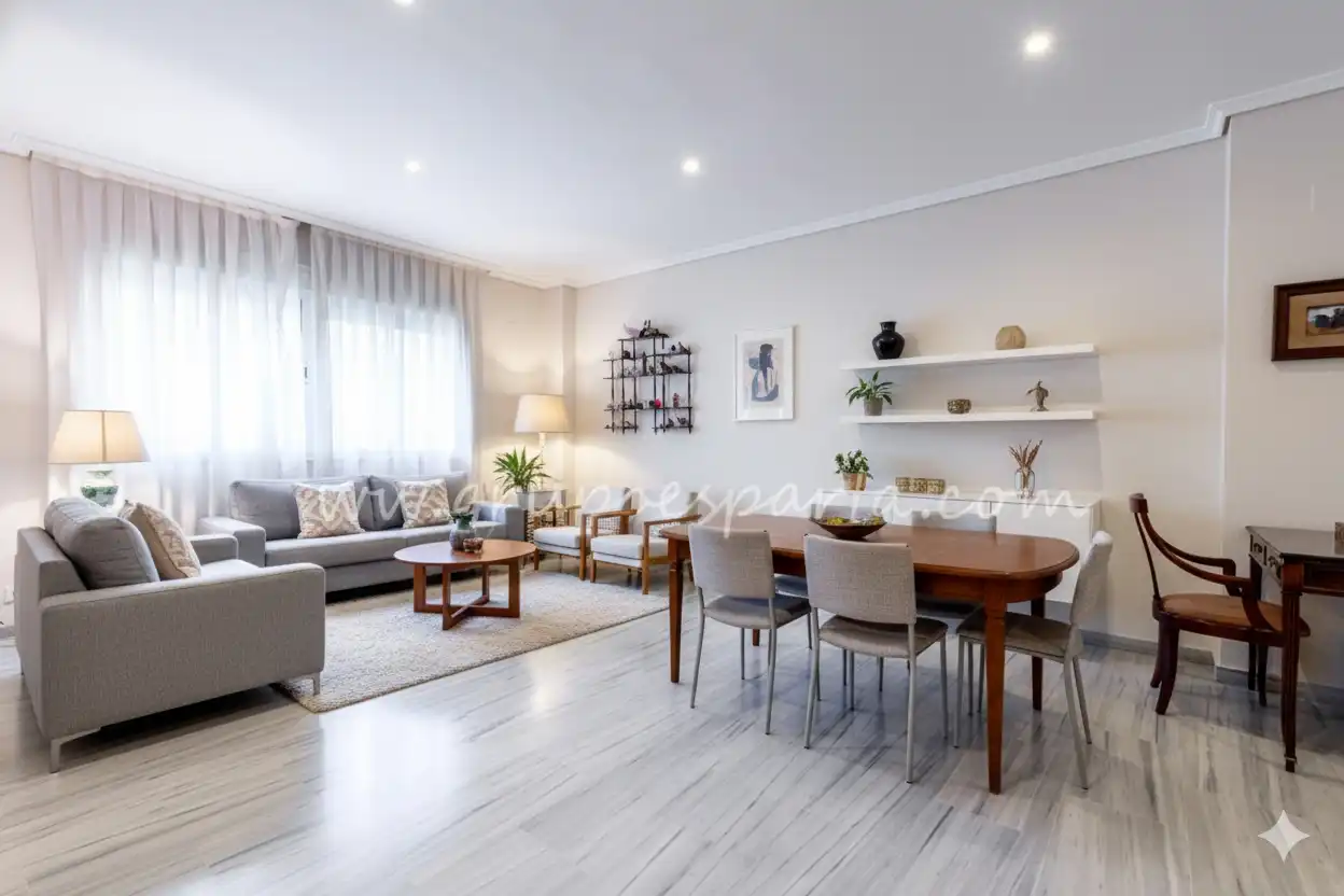 Living room of Flat for sale in Sevilla  with Air Conditioner and Terrace