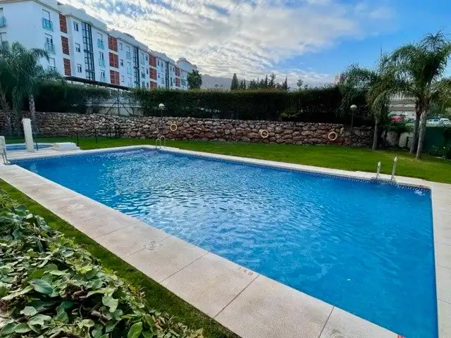Swimming pool of Ground floor for rent in Torremolinos  with Air Conditioner, Heating and Private garden
