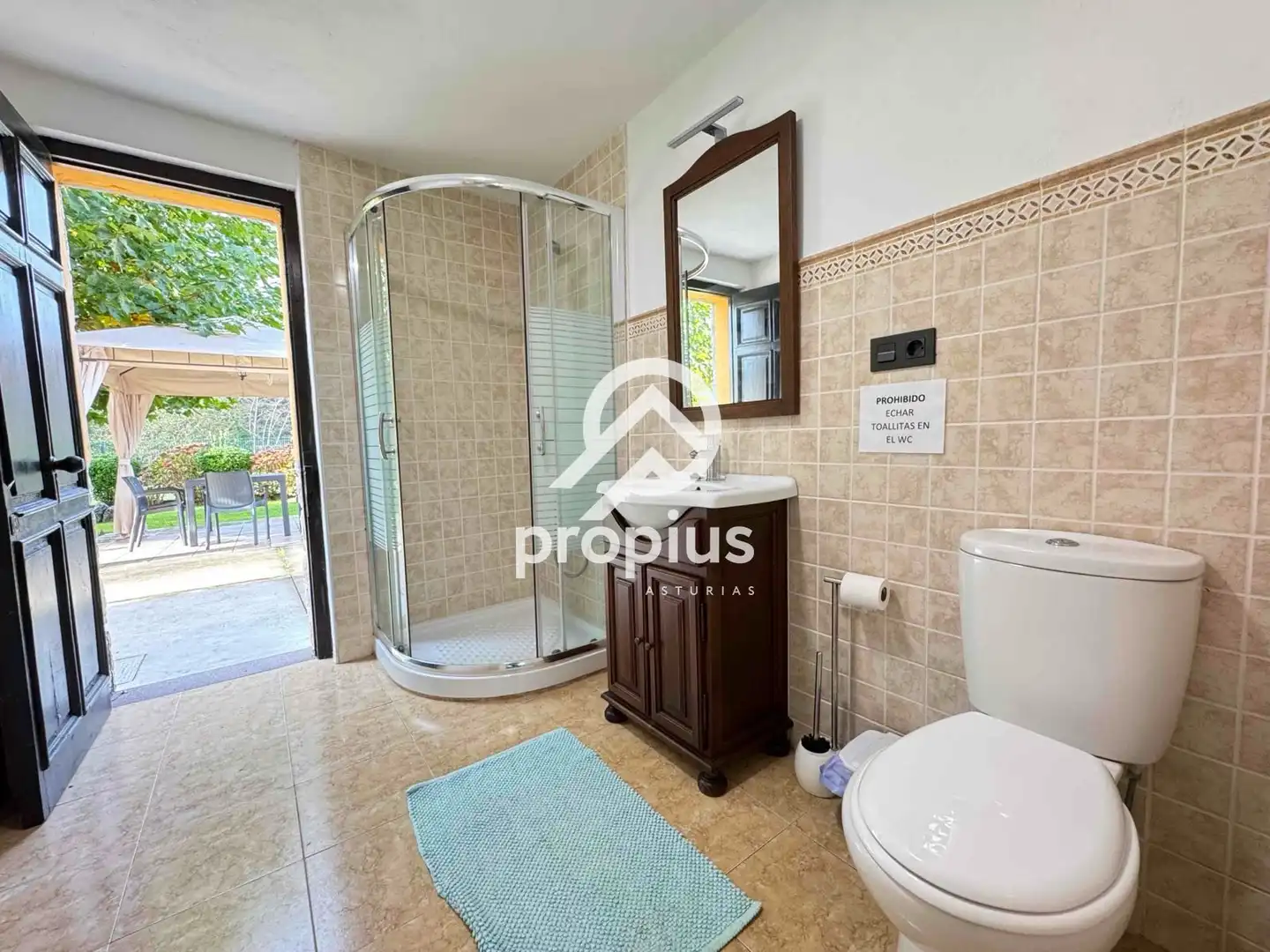 Baño de Casa o chalet en venta en Parres con Calefacción, Jardín privado y Parquet