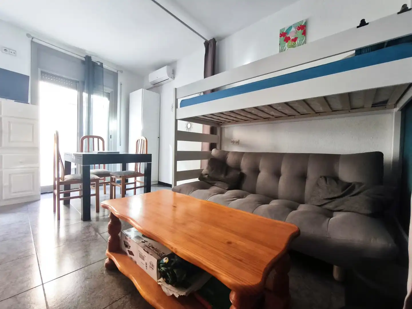 Sala de estar de Apartamento en venta en Lloret de Mar con Calefacción, Trastero y Balcón