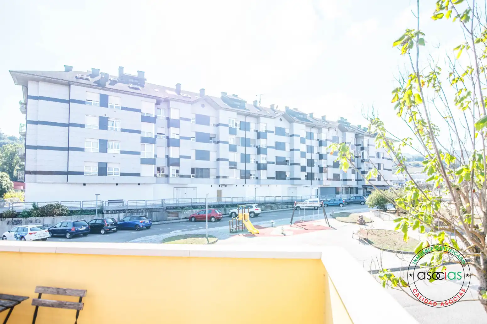 Vista exterior de Casa adosada en venta en Grado con Calefacción, Jardín privado y Parquet