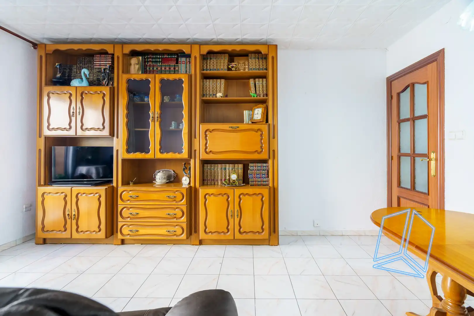 Sala de estar de Piso en venta en Barcelona con Balcón