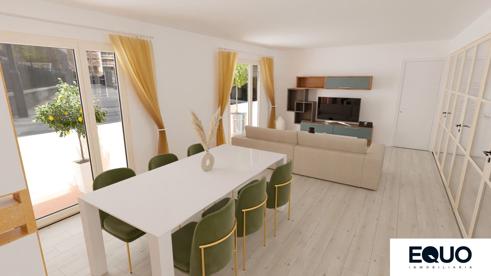 Dining room of Flat for sale in Ciudad Real Capital  with Air Conditioner, Heating and Private garden