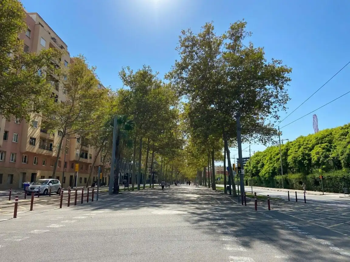 Vista exterior de Pis en venda en Barcelona amb Parquet