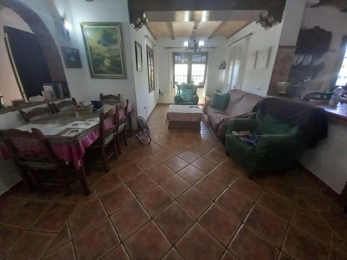 Sala de estar de Finca rústica en venta en Ronda con Calefacción, Jardín privado y Trastero