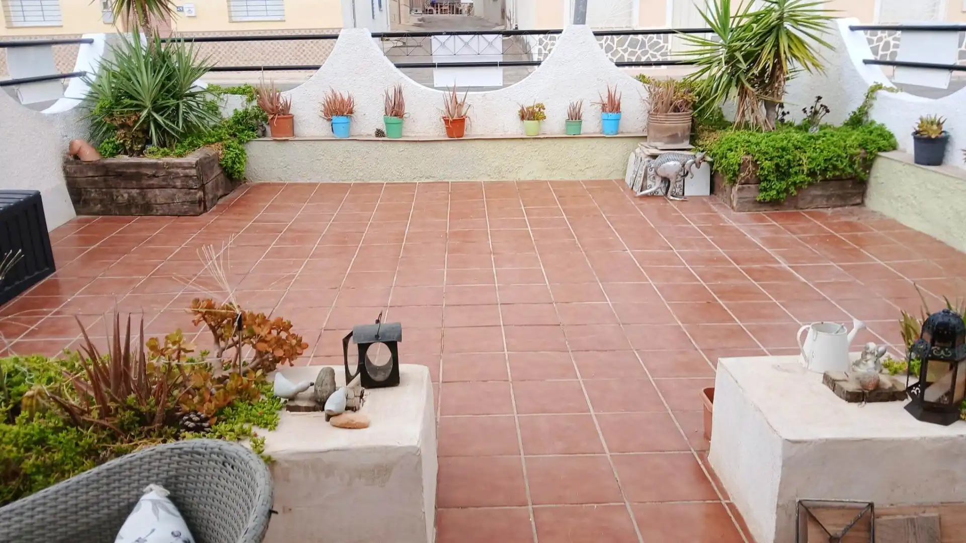 Terraza de Casa o chalet en venta en Fuente Álamo de Murcia con Jardín privado y Terraza