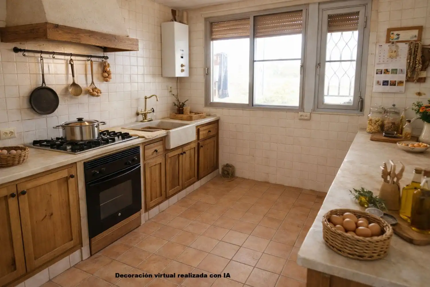 Cocina de Casa o chalet en venta en Onda con Terraza, Trastero y Amueblado