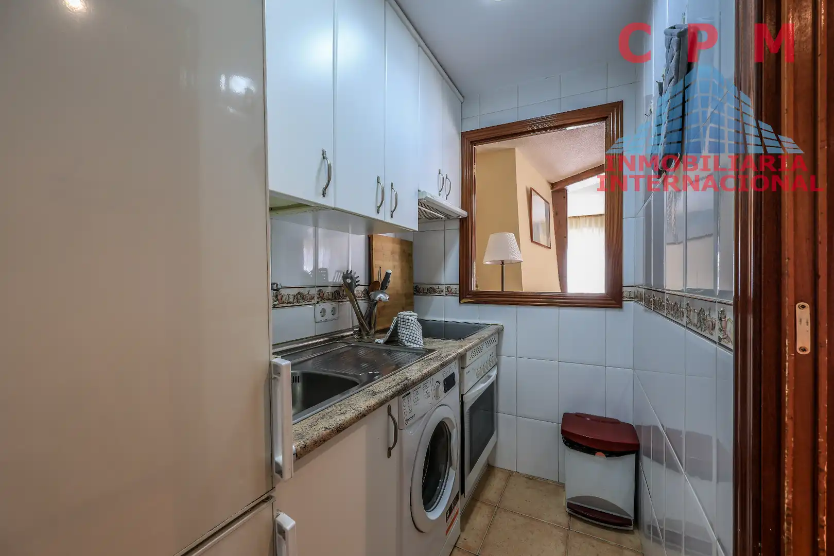 Cocina de Piso de alquiler en Madrid con Aire acondicionado, Calefacción y Parquet