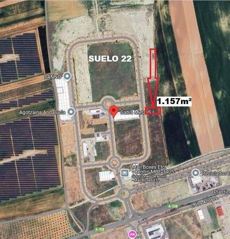 Terreno industrial en Venta en Calle Rubiales en Escúzar