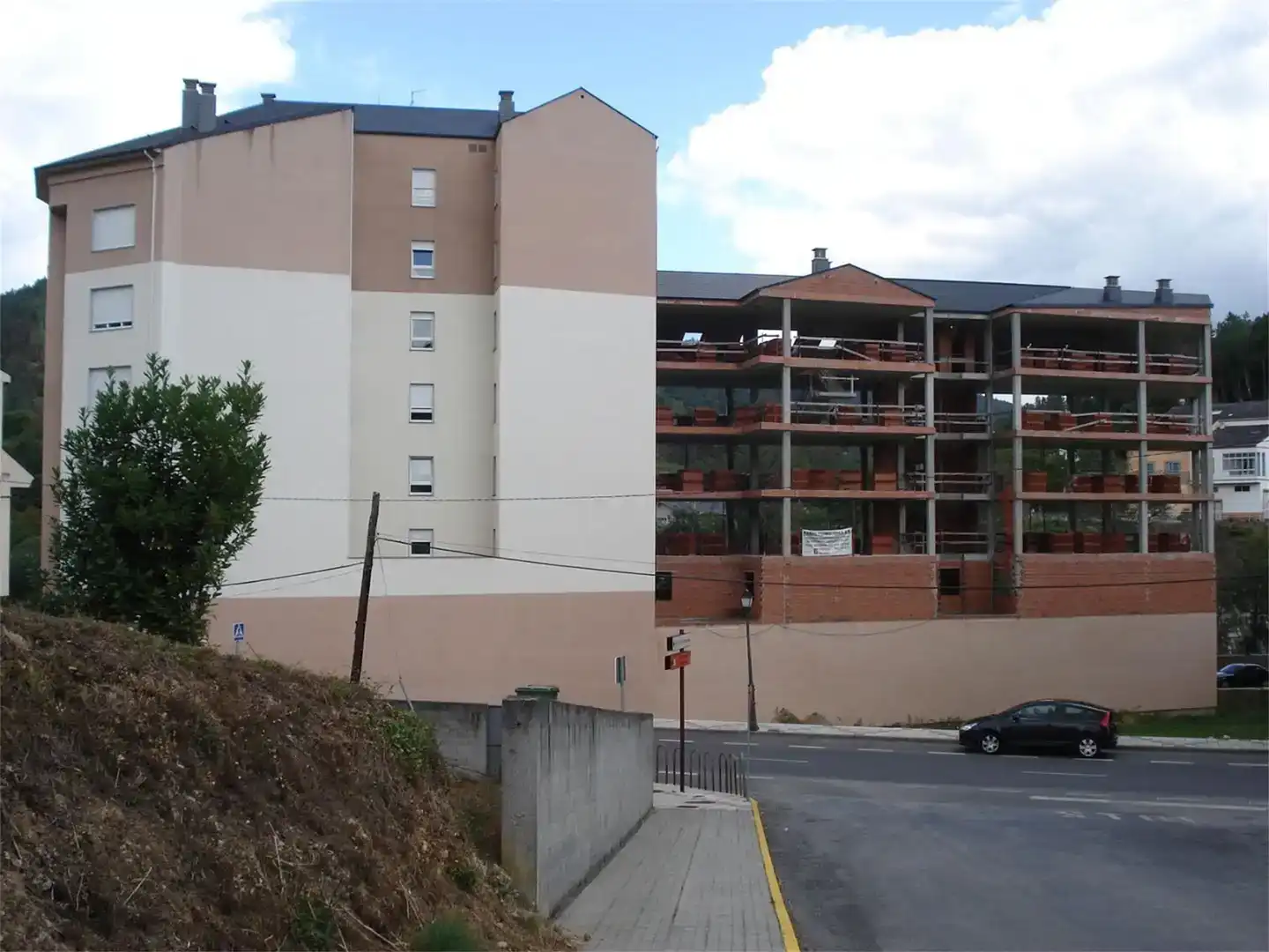 Vista exterior de Piso en venta en A Pontenova   con Trastero