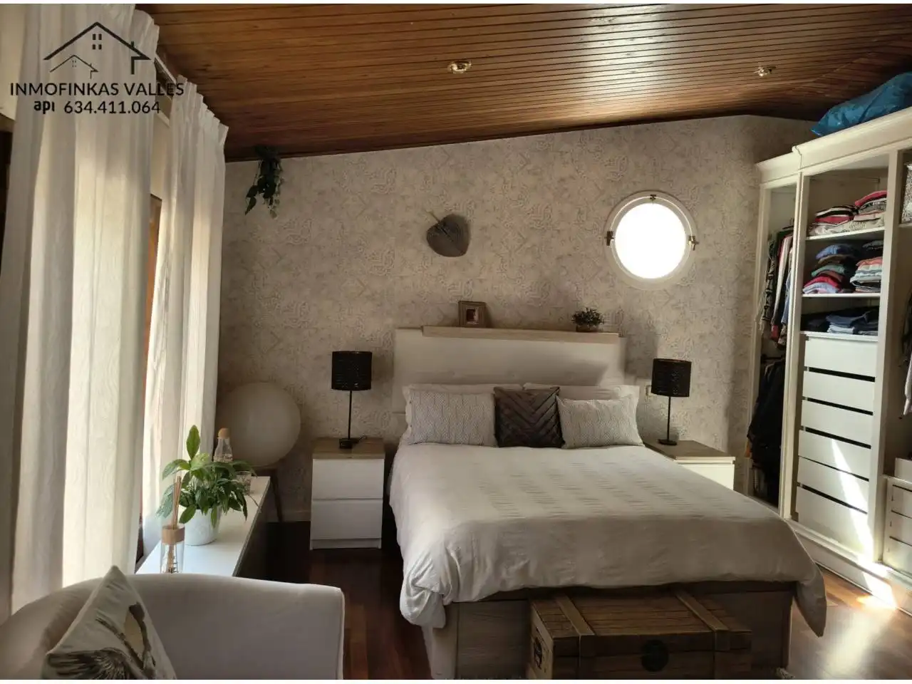 Bedroom of Houses for sale in Santa Eulàlia de Ronçana  with Air Conditioner, Heating and Private garden