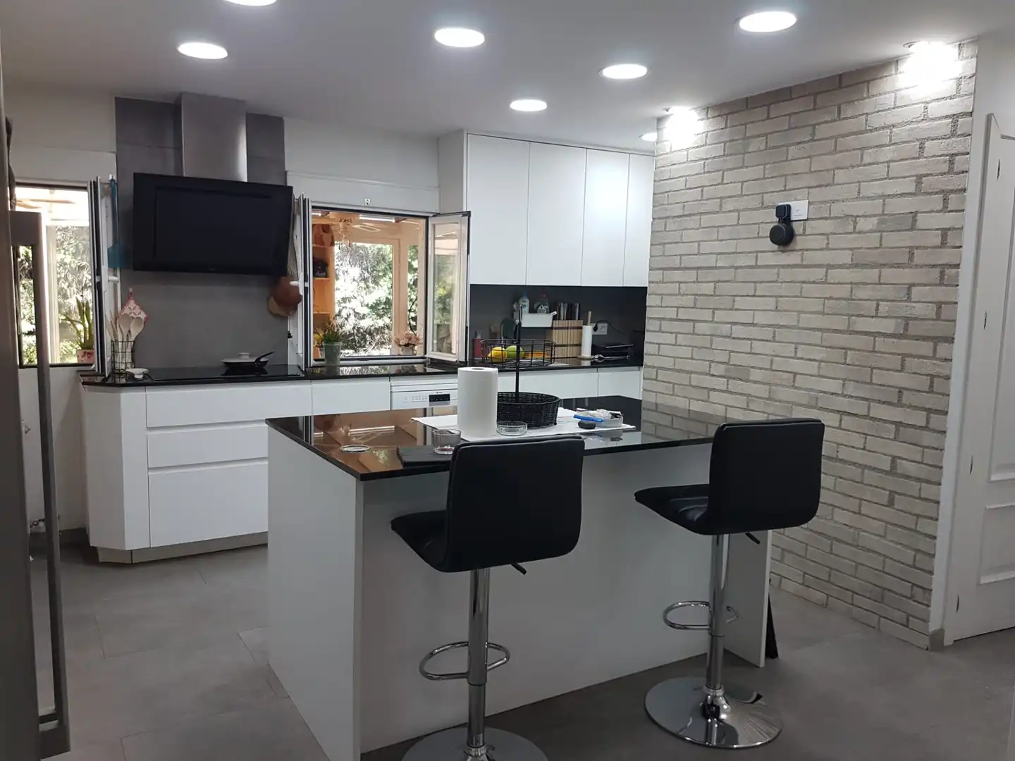 Küche von Haus oder Chalet zum Verkauf in Villalbilla mit Klimaanlage, Heizung und Privatgarten