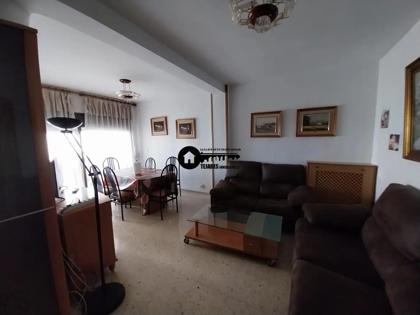 Wohnzimmer von Wohnung zur Miete in Albacete mit Heizung, Terrasse und Balkon