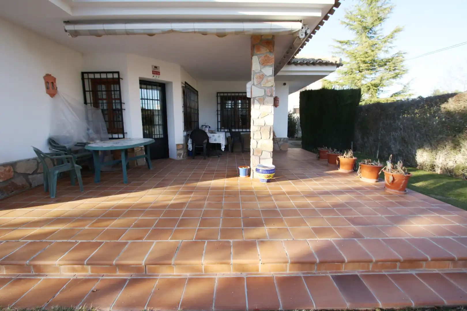 Terrassa de Casa o xalet en venda en Albacete amb Aire condicionat, Jardí privat i Terrassa