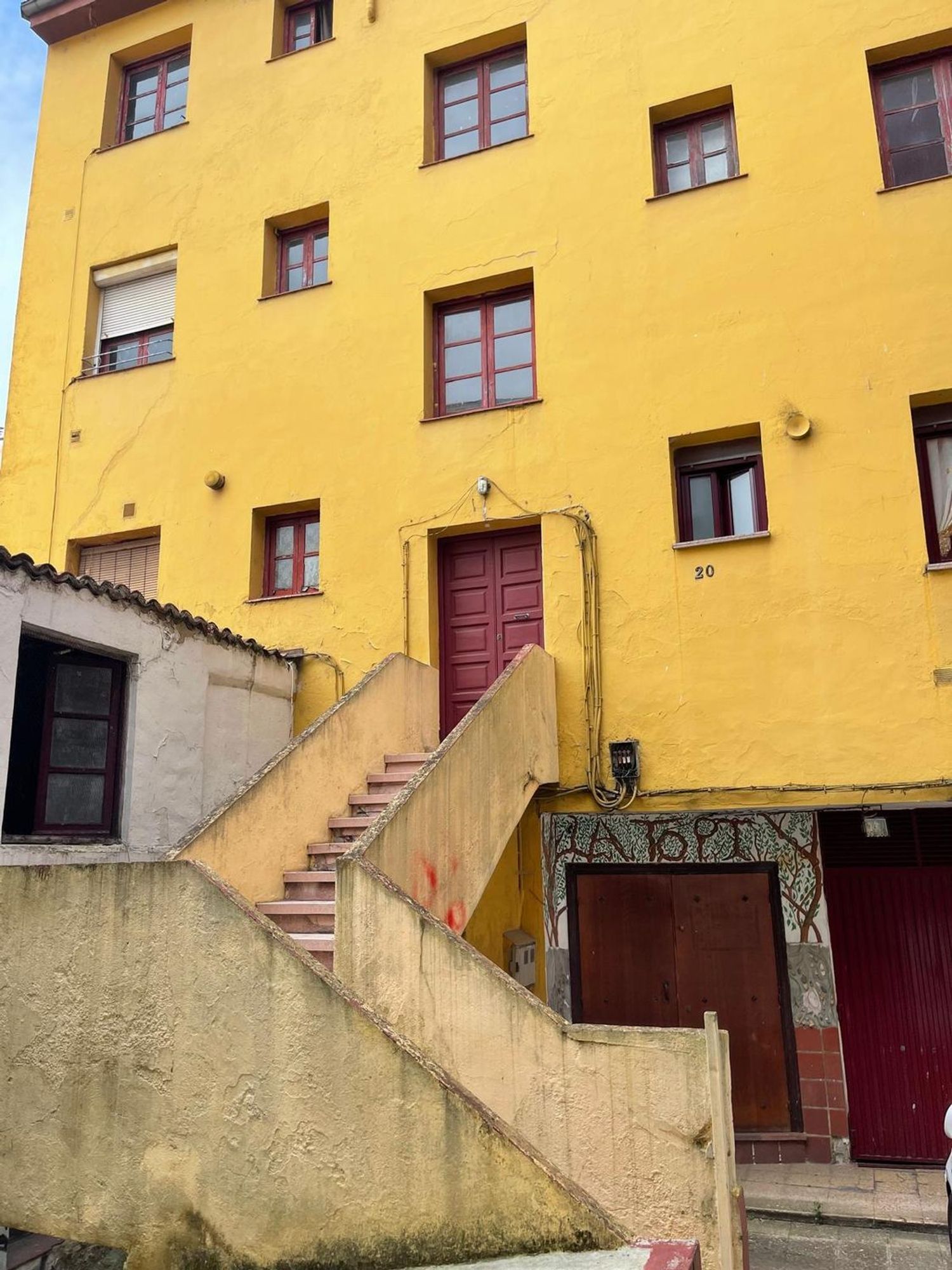 Exterior view of Flat for sale in Aller  with Swimming Pool