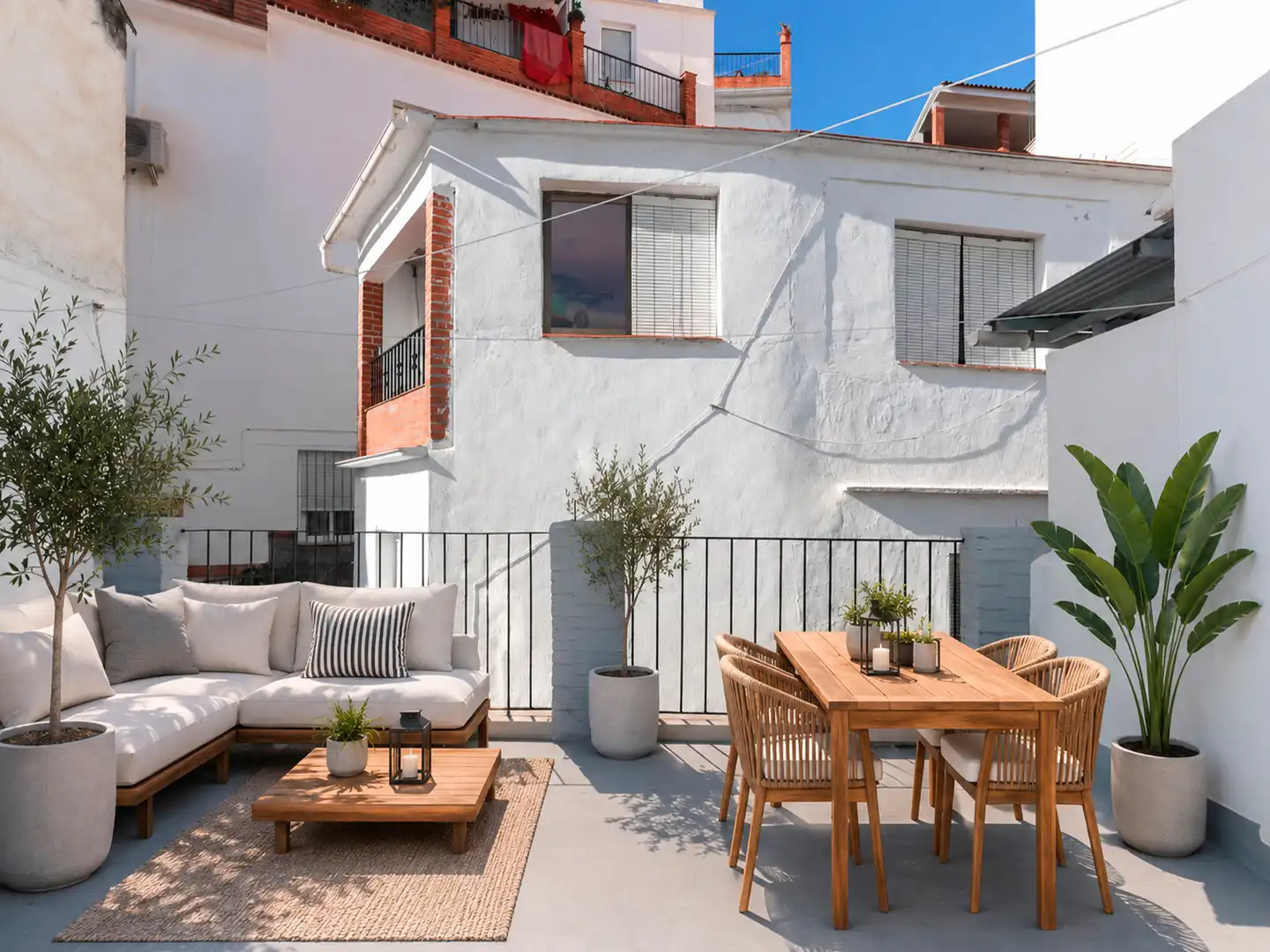 Terrassa de Casa o xalet en venda en Tolox