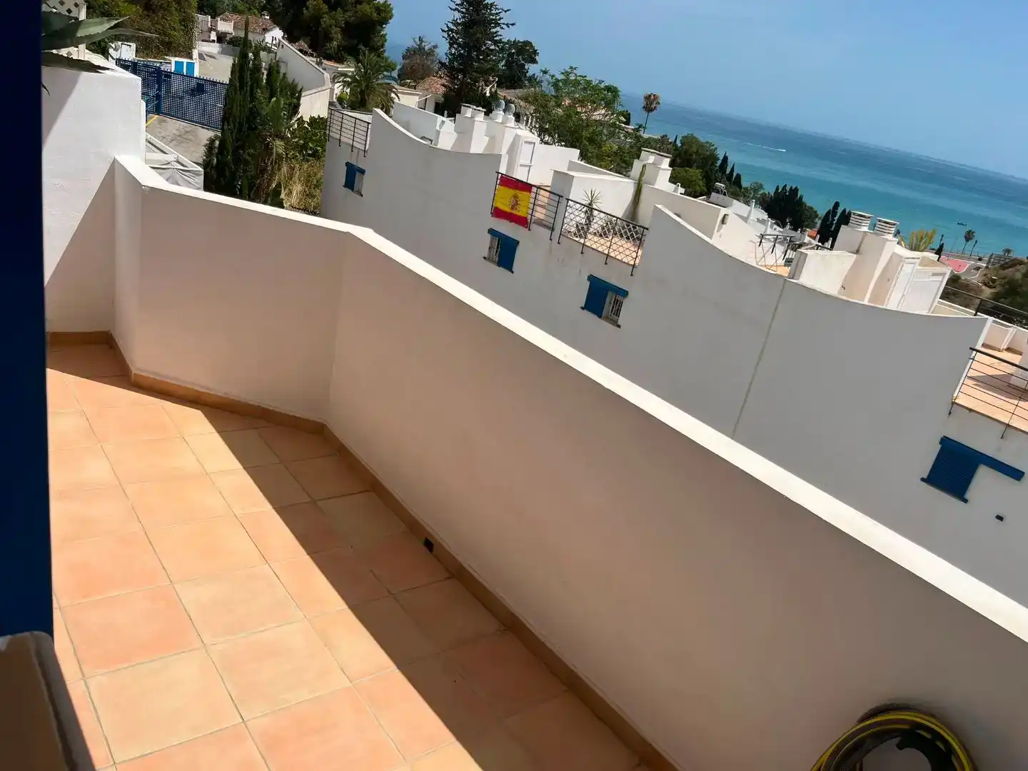 Terrace of Flat for sale in Benalmádena  with Swimming Pool and Balcony