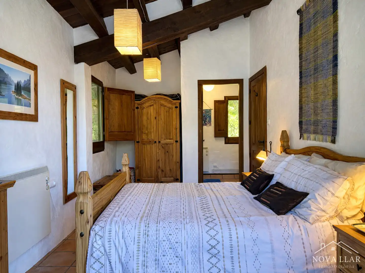 Habitación de Finca rústica en venta en Les Llosses con Calefacción, Jardín privado y Terraza