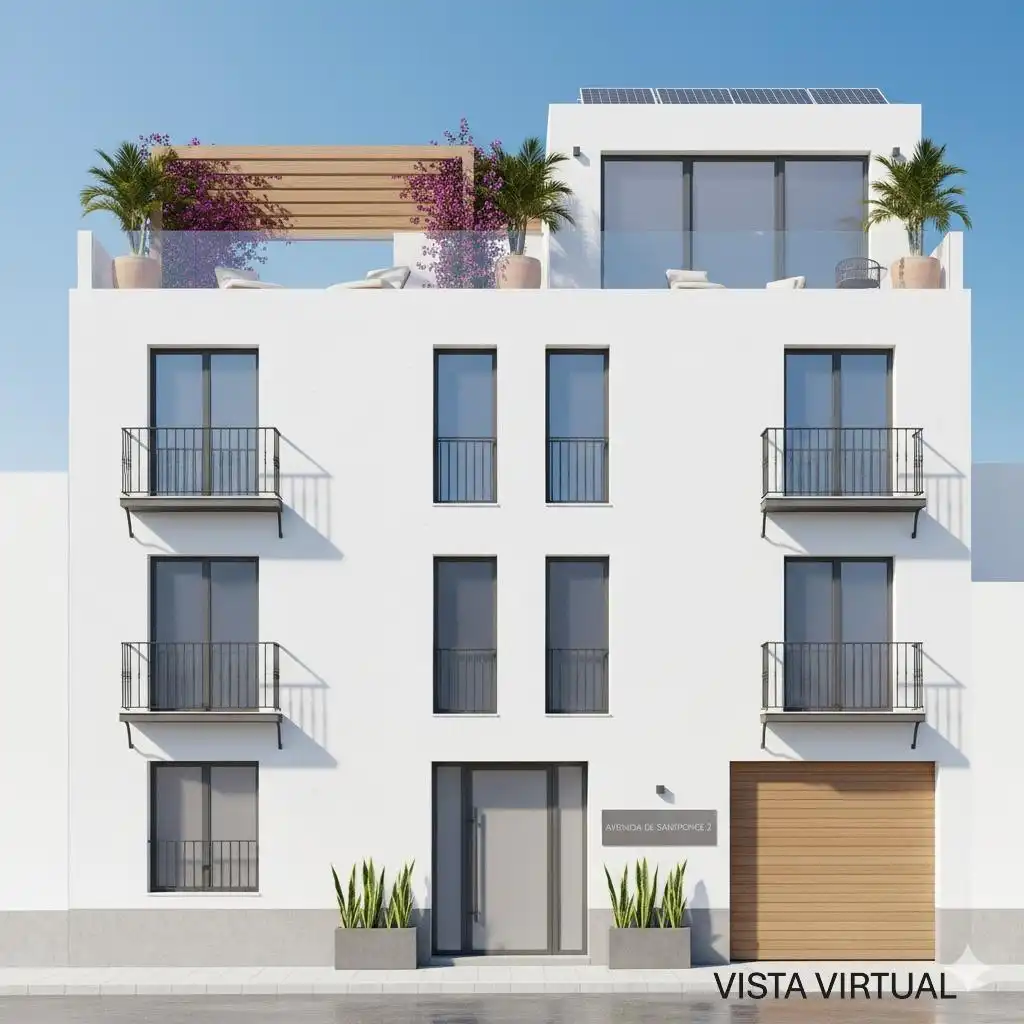Vista exterior de Casa adosada en venta en La Algaba