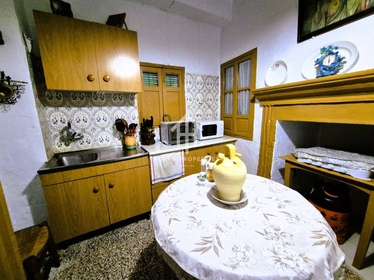 Cuina de Casa o xalet en venda en Zagra amb Moblat