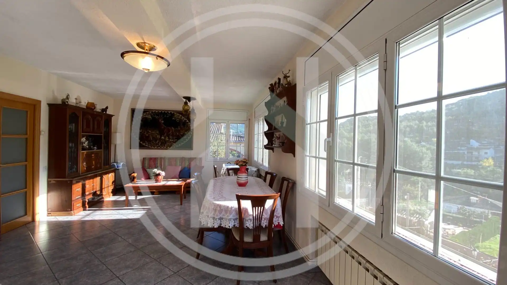 Comedor de Casa o chalet en venta en Sant Feliu de Codines con Calefacción, Jardín privado y Terraza