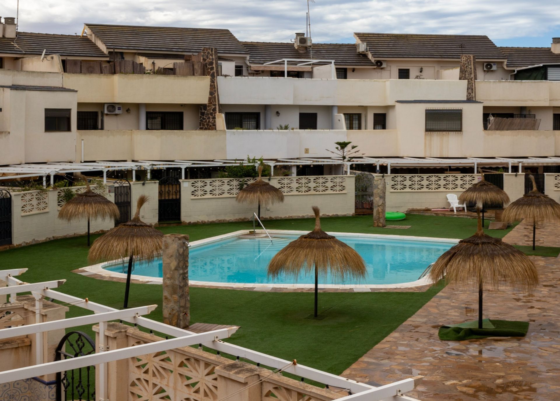 Swimming pool of House or chalet for sale in  Melilla Capital  with Air Conditioner, Heating and Private garden