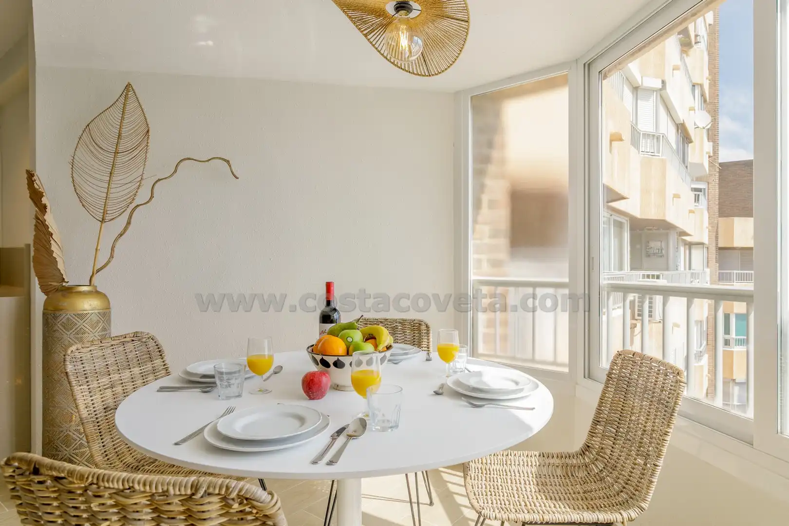 Dining room of Attic for sale in El Campello  with Air Conditioner, Storage room and Furnished