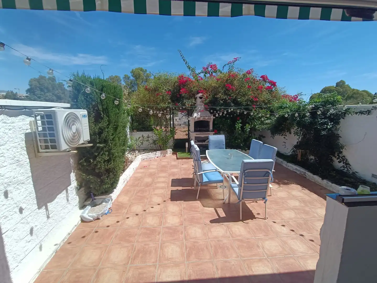 Terrace of Flat for sale in Mijas  with Air Conditioner, Storage room and Furnished