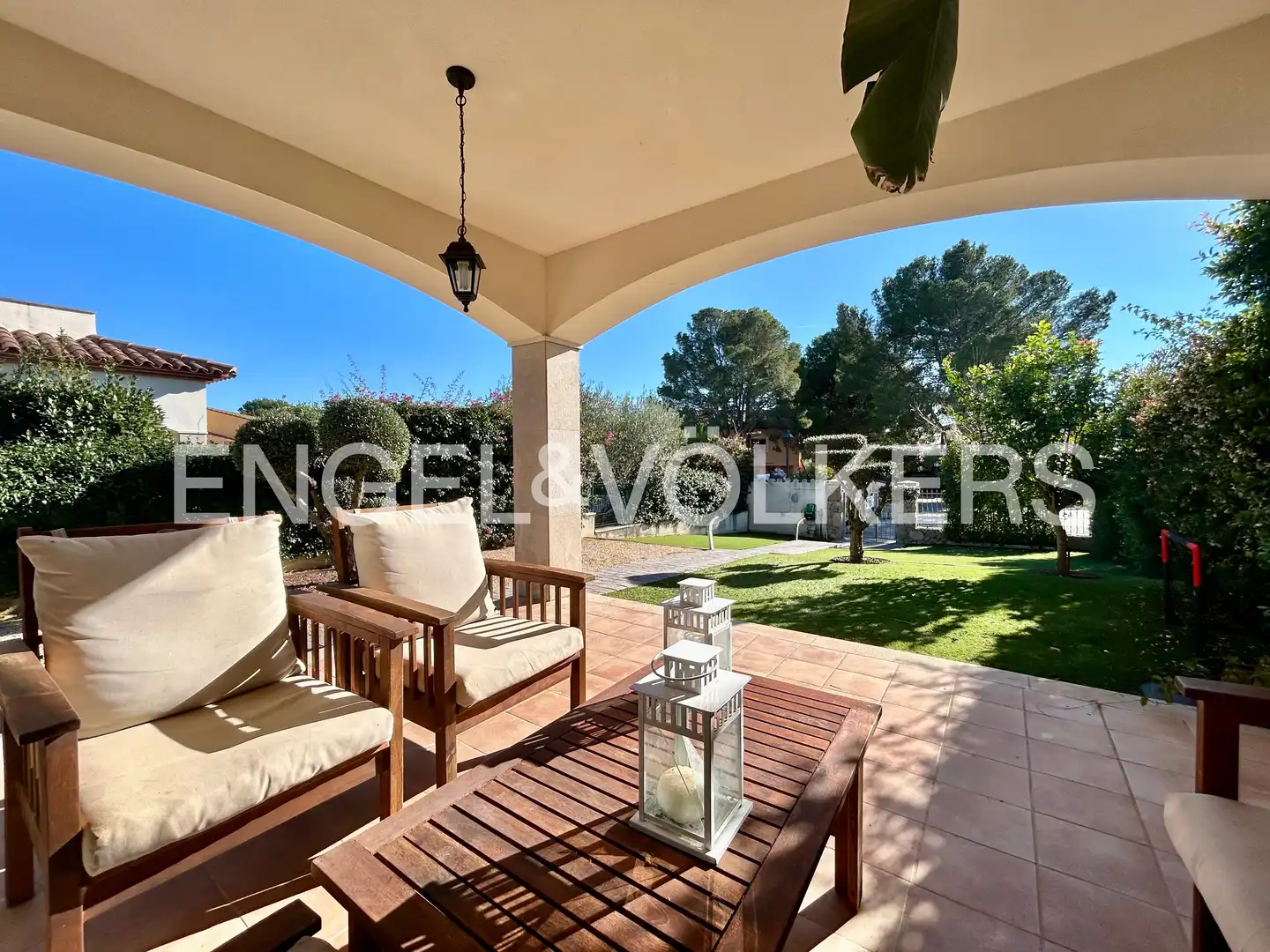 Exterior view of Detached homes for sale in Mont-roig del Camp  with Air Conditioner, Heating and Private garden