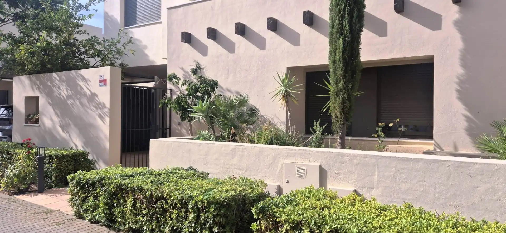 Vista exterior de Casa adosada en venta en Puerto Real con Aire acondicionado, Jardín privado y Parquet