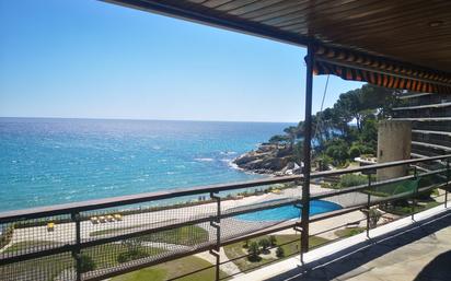 Terrace of Flat for sale in Calonge  with Terrace, Swimming Pool and Balcony