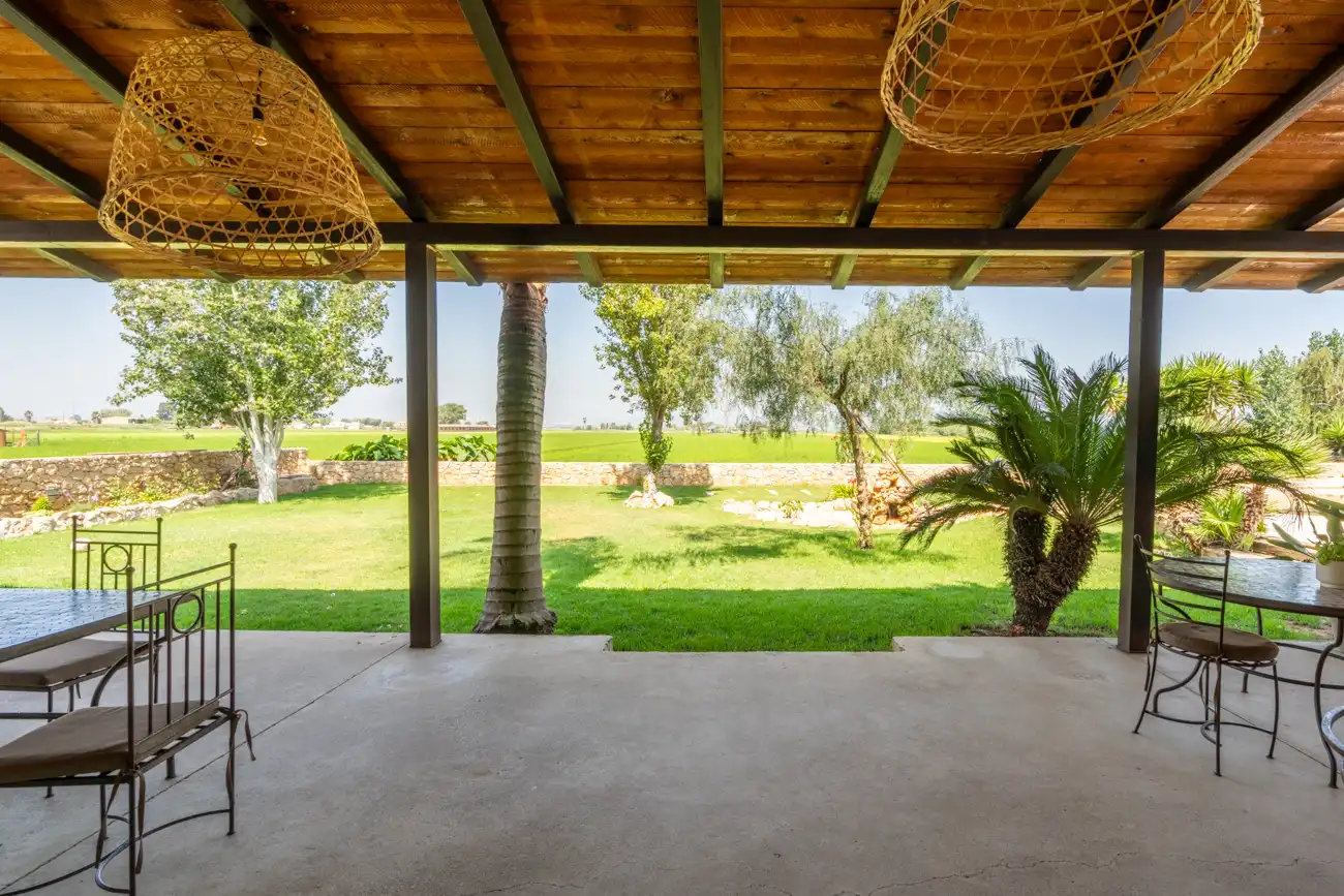 Terrassa de Finca rústica en venda en Deltebre amb Aire condicionat, Jardí privat i Terrassa