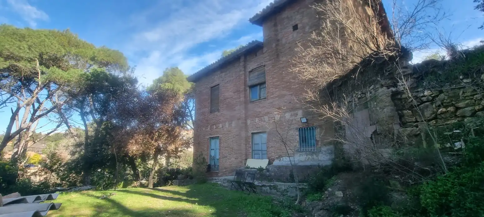 Vista exterior de Casa o chalet en venta en Sant Cugat del Vallès con Jardín privado