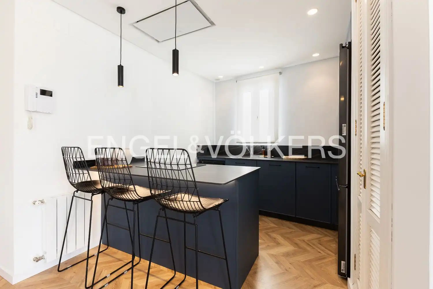 Kitchen of Attic for rent in Valencia  with Air Conditioner, Heating and Terrace