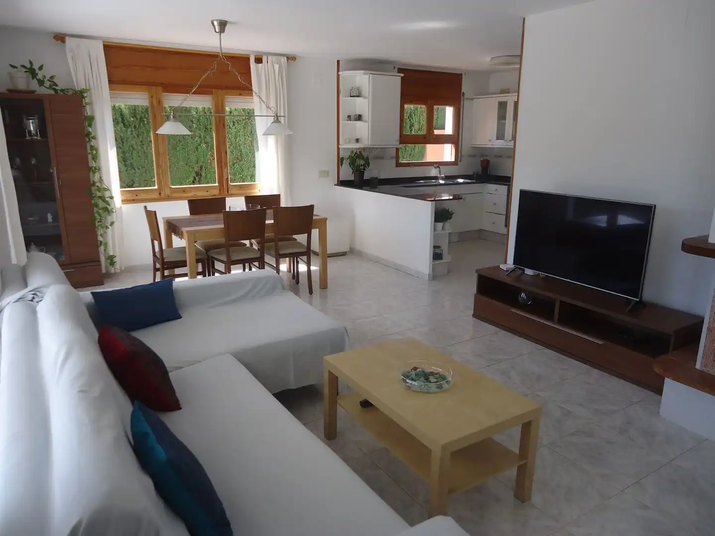 Sala d'estar de Casa o xalet en venda en L'Ametlla de Mar  amb Jardí privat, Terrassa i Traster