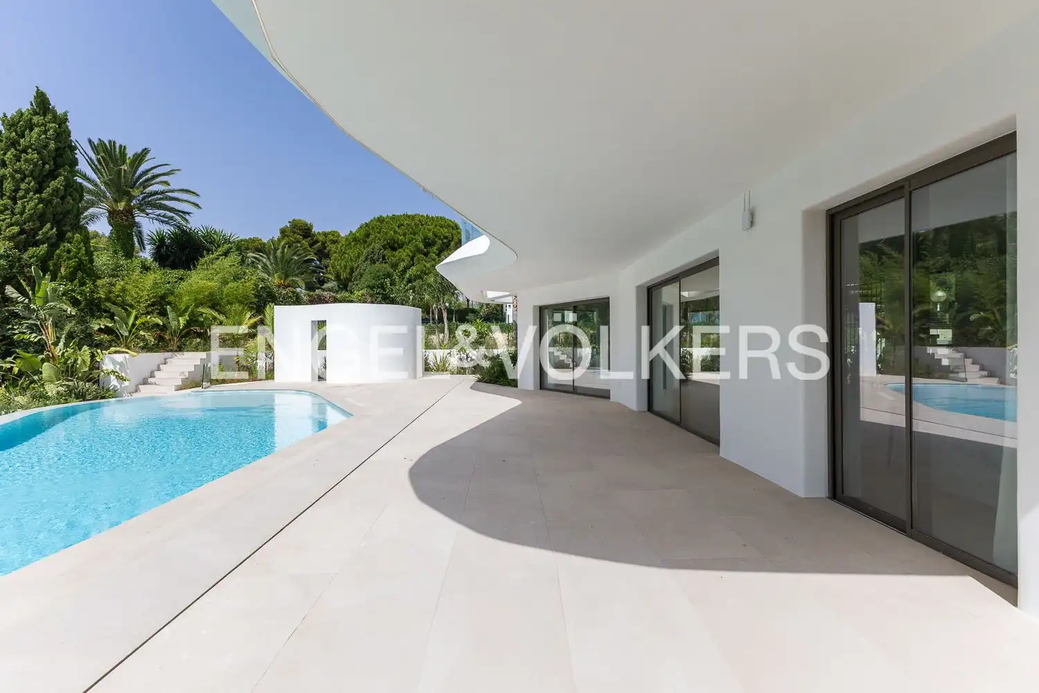 Vista exterior de Casa o xalet en venda en Jávea / Xàbia amb Aire condicionat, Calefacció i Jardí privat